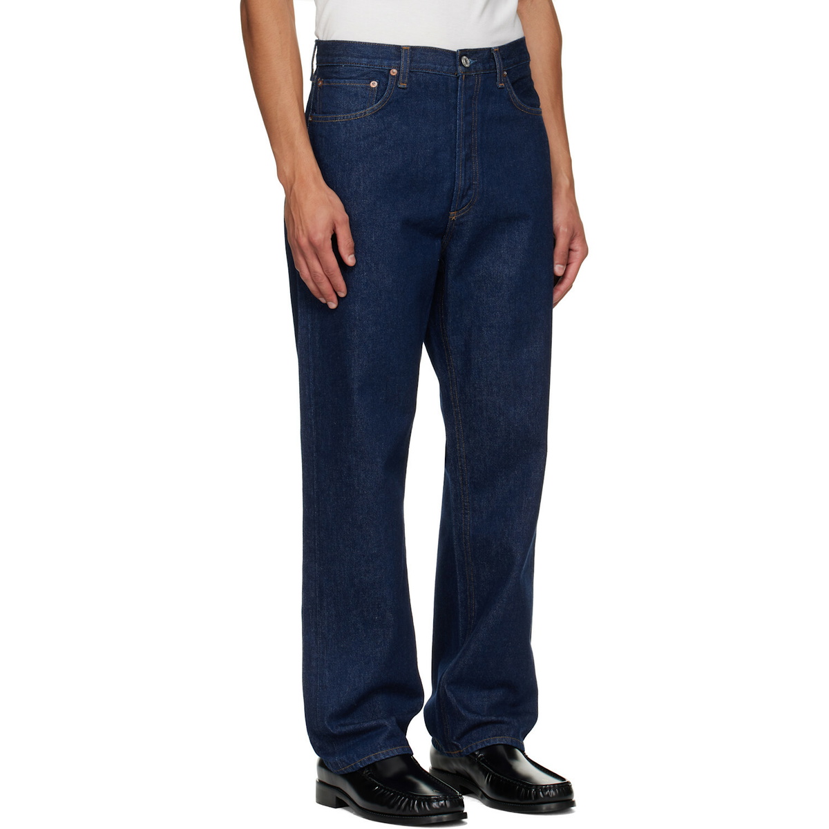 AGOLDE Navy 90's Jeans
