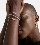 Yeprem Reign Supreme 18kt gold bangle with sapphire and diamonds
