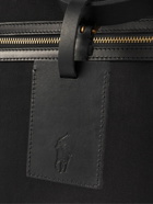 Polo Ralph Lauren - Leather-Trimmed Canvas Tote Bag