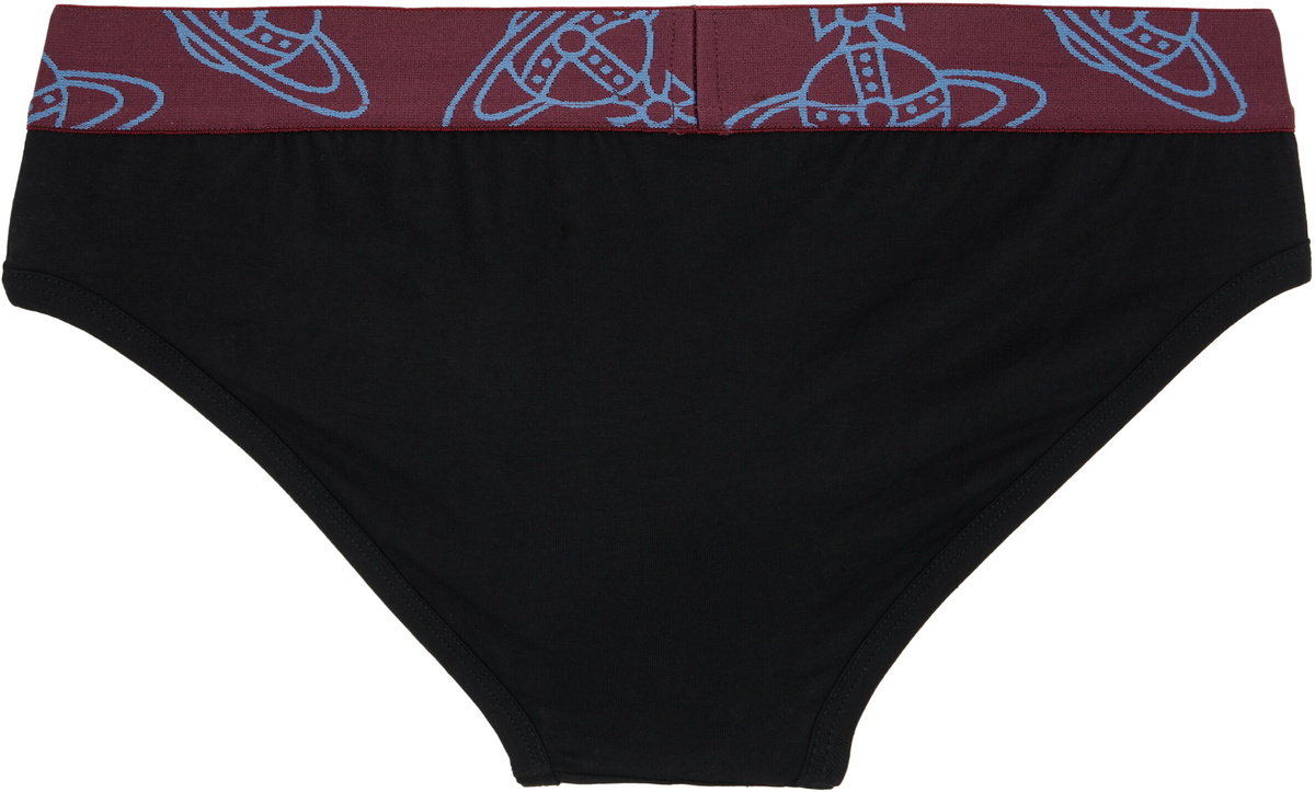 Vivienne Westwood Two-Pack Black Cotton Briefs