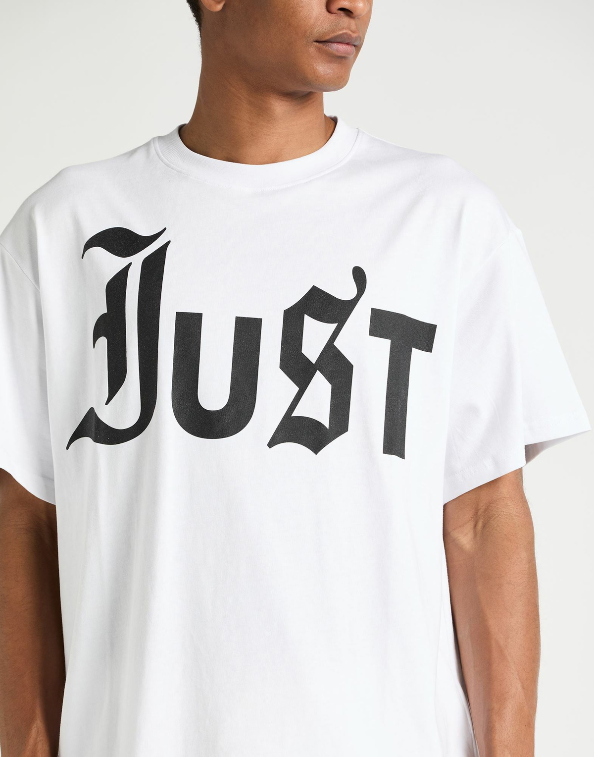 Just Cavalli Mens T-shirt in White
