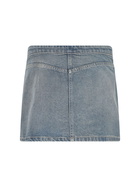 Courrèges Denim Mini Skirt