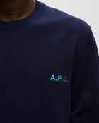 A.P.C. Pull Marvin Blue - Mens - Sweatshirts