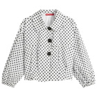 Many Many Clothes Women's The Lola Jacket in White Polka