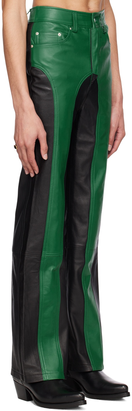 Très Bien - TRÈS BIEN everywear Five Pocket Pant Leather Green