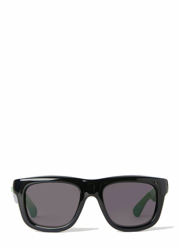 Photo: Bottega Veneta - Square Sunglasses in Black