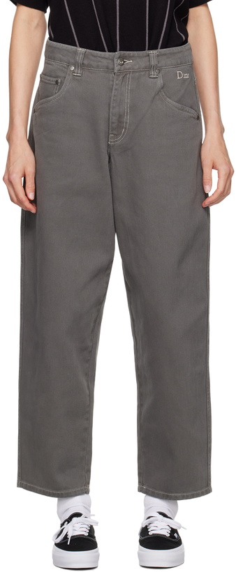Photo: Dime Gray Classic Baggy Jeans