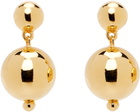 Sophie Buhai Gold Ball Drop Earrings