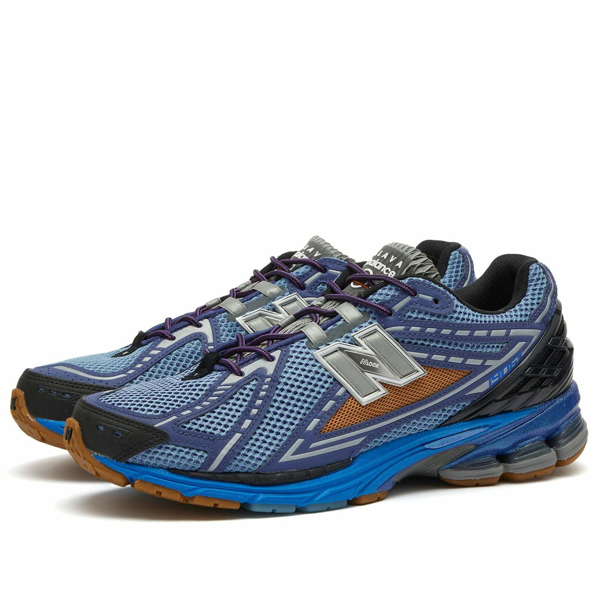 ★New Balance x ACTION BRONSON★コラボ★M1906RON★追跡可 New Balance x Action Bronson M1906RON Sneakers in Blue New