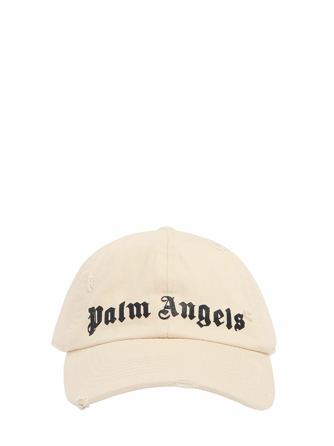 PALM ANGELS Pa Monogram Cotton Cap Palm Angels