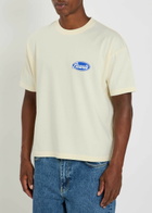 Picante Sienna Logo-print Cotton T-shirt Ivory