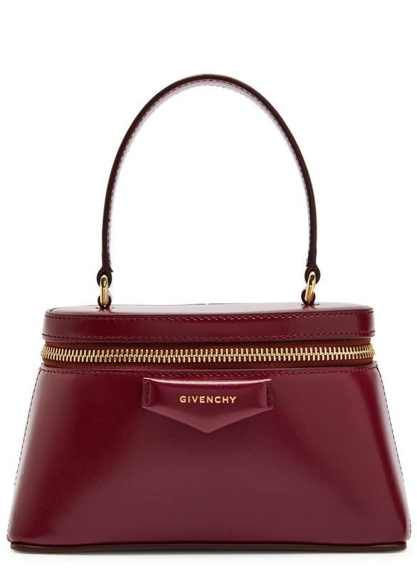 Photo: Givenchy Antigona Leather Vanity bag - Burgundy - One Size