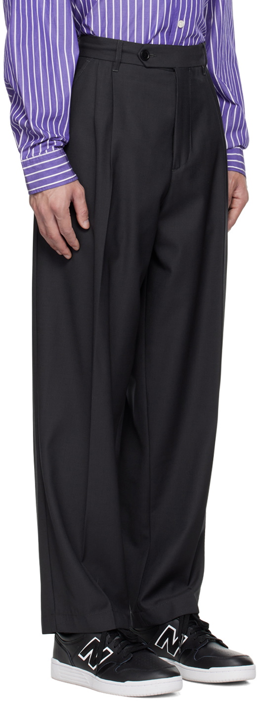 mfpen Black Classic Trousers