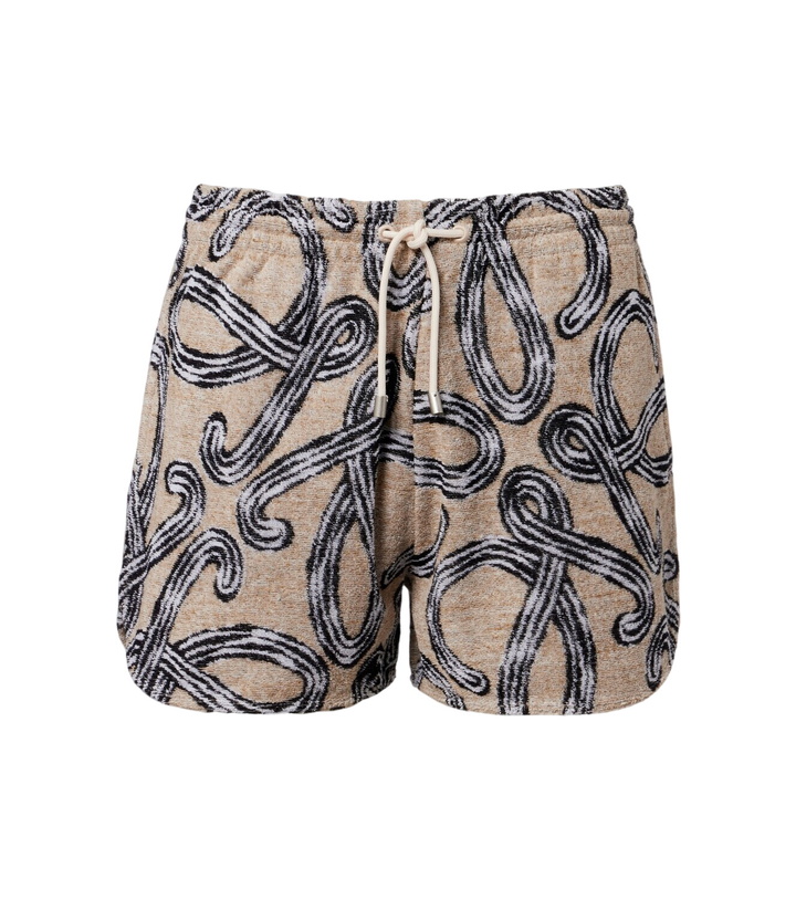 Photo: Loewe Paula's Ibiza Anagram cotton-blend shorts