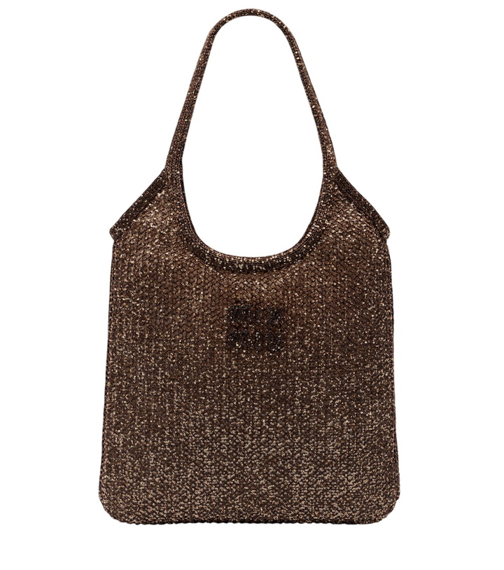 Photo: Miu Miu Ivy sequined mesh shopper