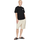 Palm Angels Black Big Logo Pool Slides