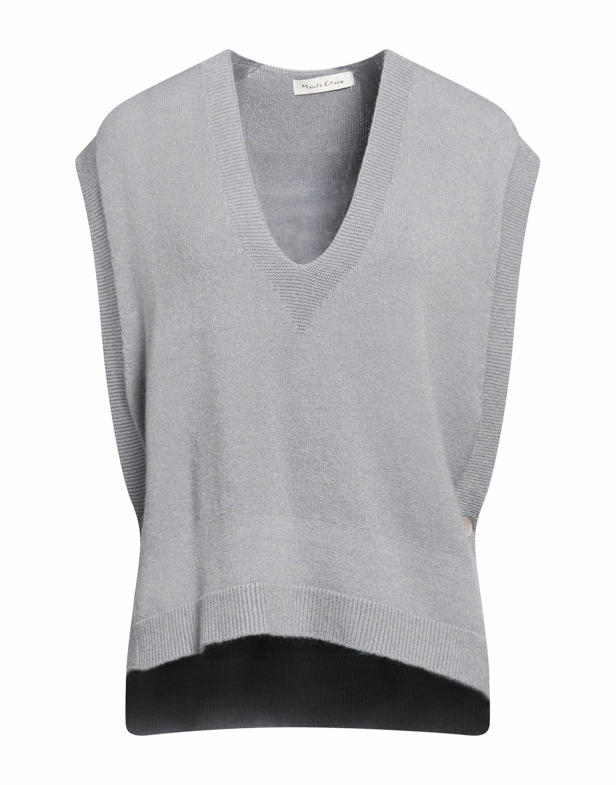 Manila Grace Womens Sweater in Grey