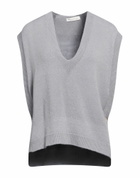 Manila Grace Womens Sweater in Grey