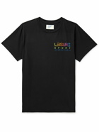 Pasadena Leisure Club - International Printed Cotton-Jersey T-Shirt - Black