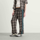 TOGA ARCHIVES Women's Printed Wide Leg Trousers in Grey