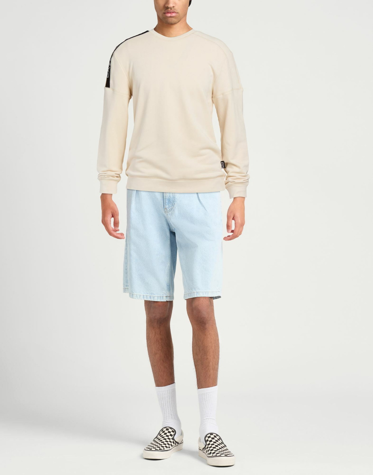 Ea7 Mens Sweatshirt in Beige