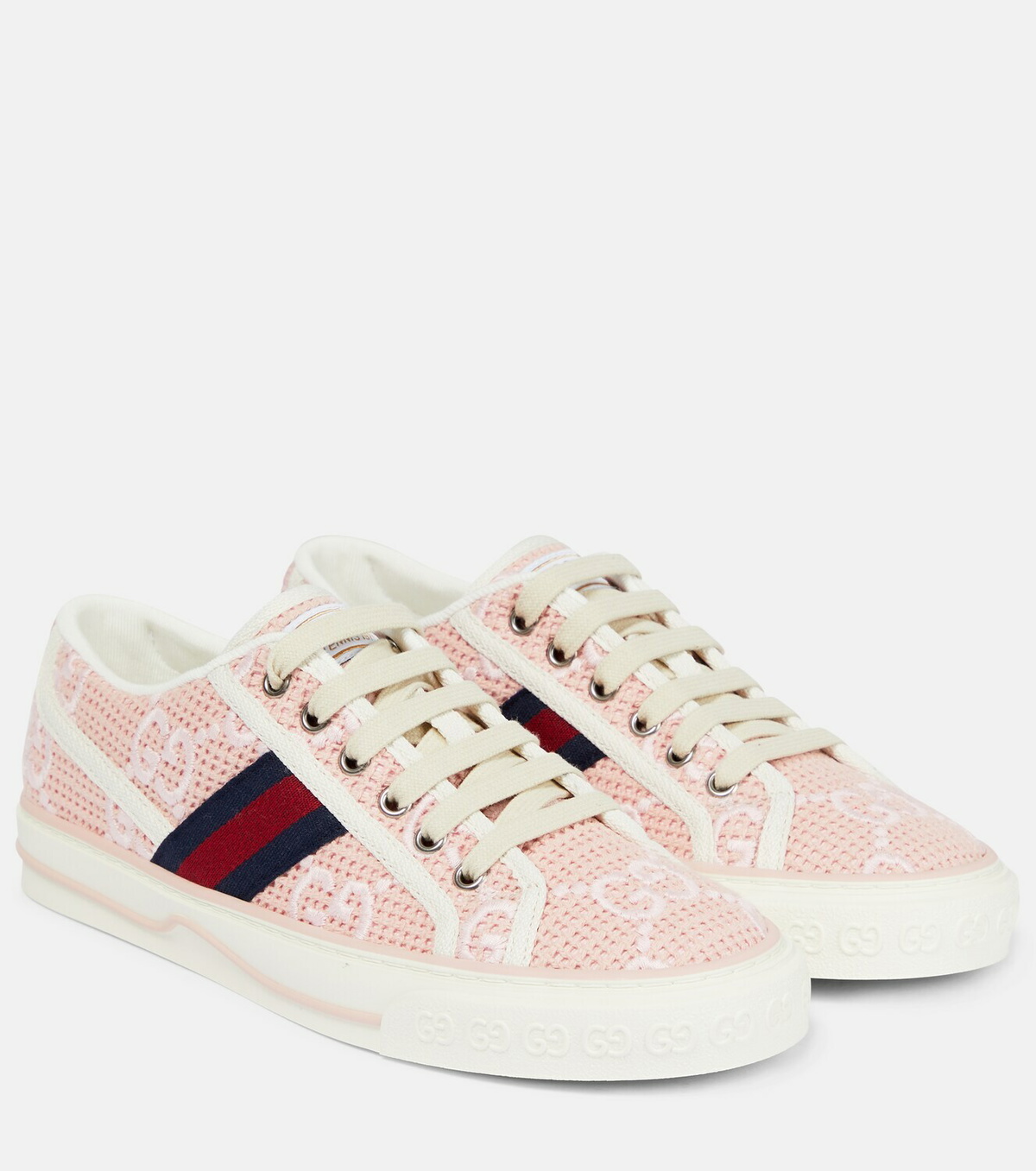★韓国の人気★【GUCCI】★グッチ Tennis 1977 sneakers★ Women's Gucci Tennis 1977 sneaker in beige/ebony original GG