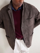 Boglioli - Suede Jacket - Brown