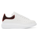 Alexander McQueen White and Red Oversized Sneakers