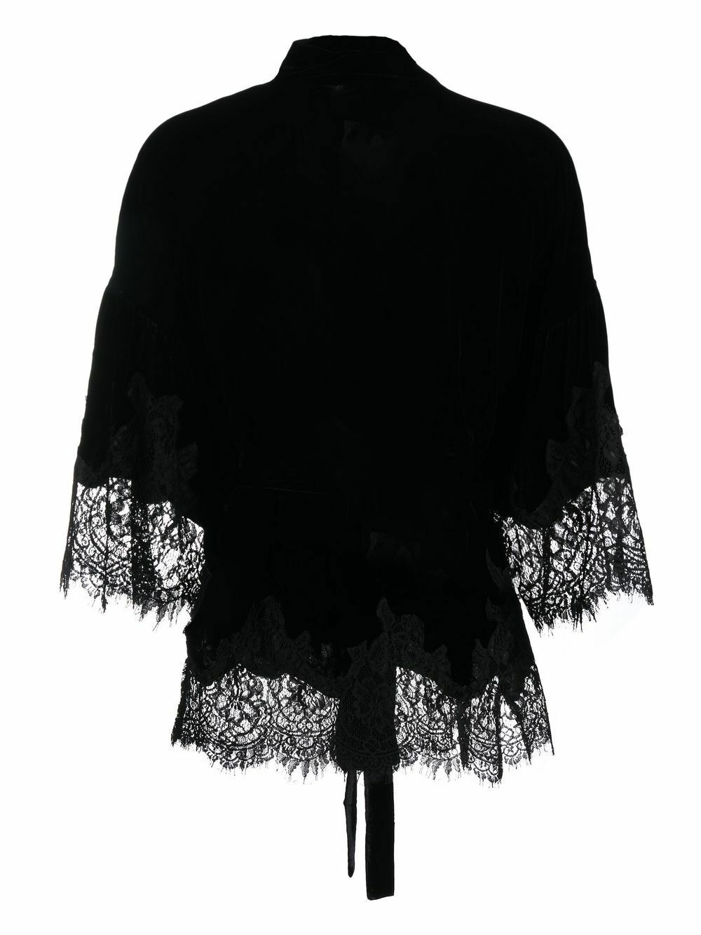 GOLDHAWK - Velvet Short Kimono