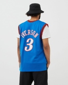 Mitchell & Ness Nba Swingman Jersey Philadelphia 76ers Alternate 1999 00 Allen Iverson #3 Blue Jerseys