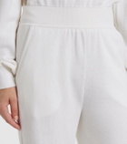 Loro Piana Dora Baltea silk and cotton sweatpants