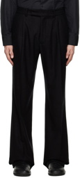 AMIRI Black Double Pleated Trousers