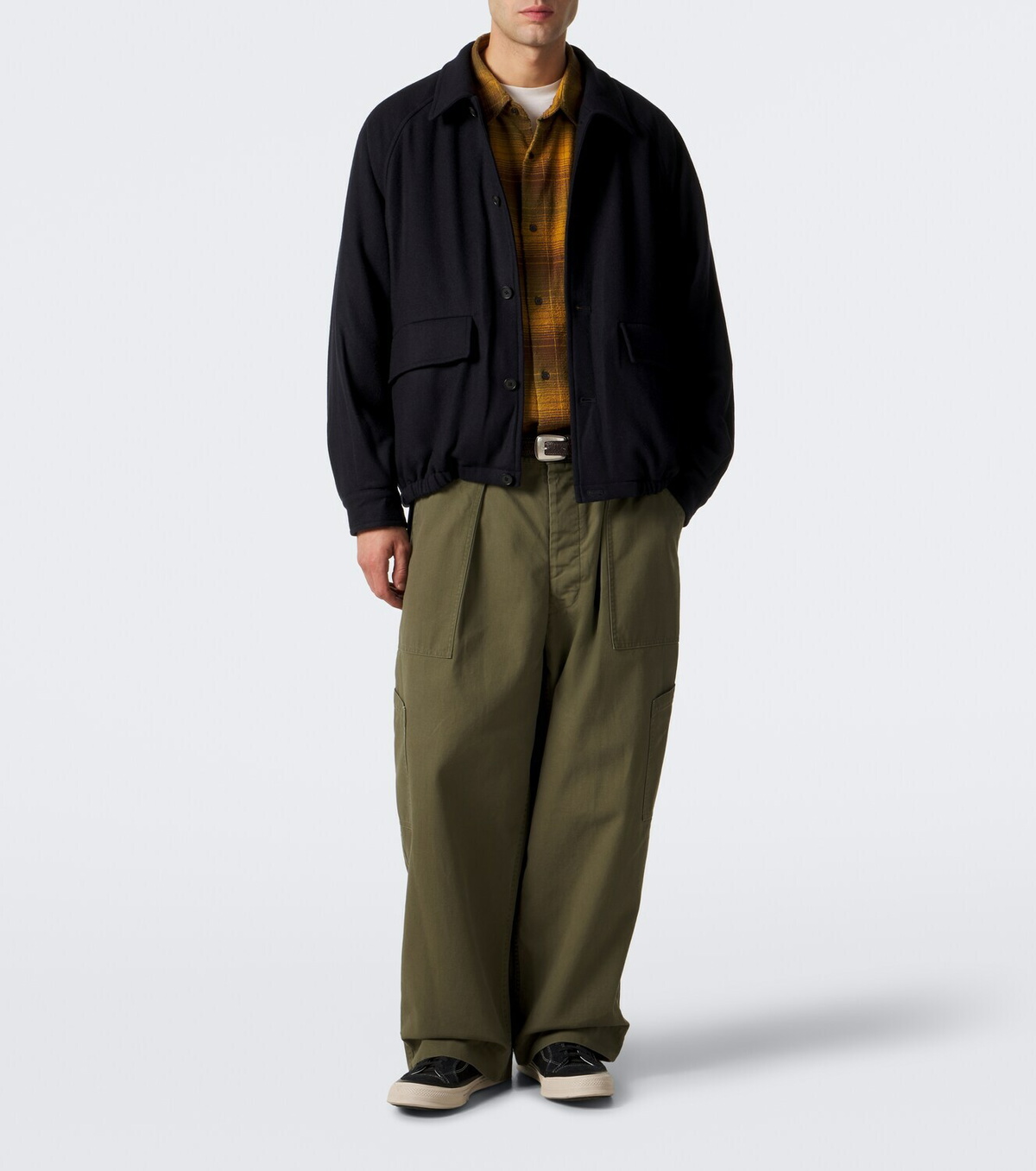 A.Presse Cashmere blouson jacket