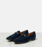 Gucci Jordaan suede loafers