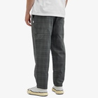 WTAPS Men's 05 Checked Easy Trouser in Grey