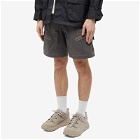 And Wander Men's Light Hike Short in Charcoal