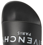 Givenchy - Logo-Print Rubber Slides - Men - Black