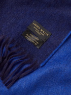 EMMA WILLIS - Cashmere Scarf - Blue