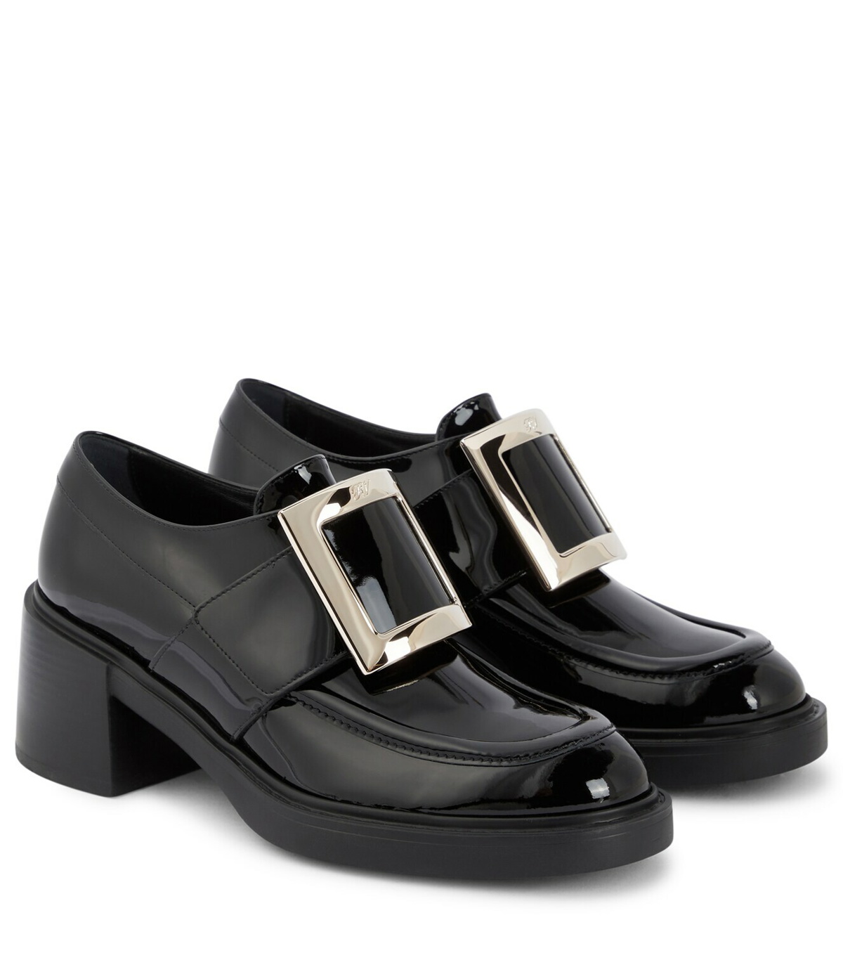 Roger Vivier Viv' Rangers patent leather loafers Roger Vivier