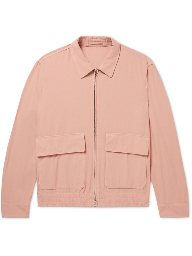 Photo: Mr P. - Cotton and Silk-Blend Blouson Jacket - Pink