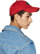 Kenzo Red Kenzo Paris Baseball Cap