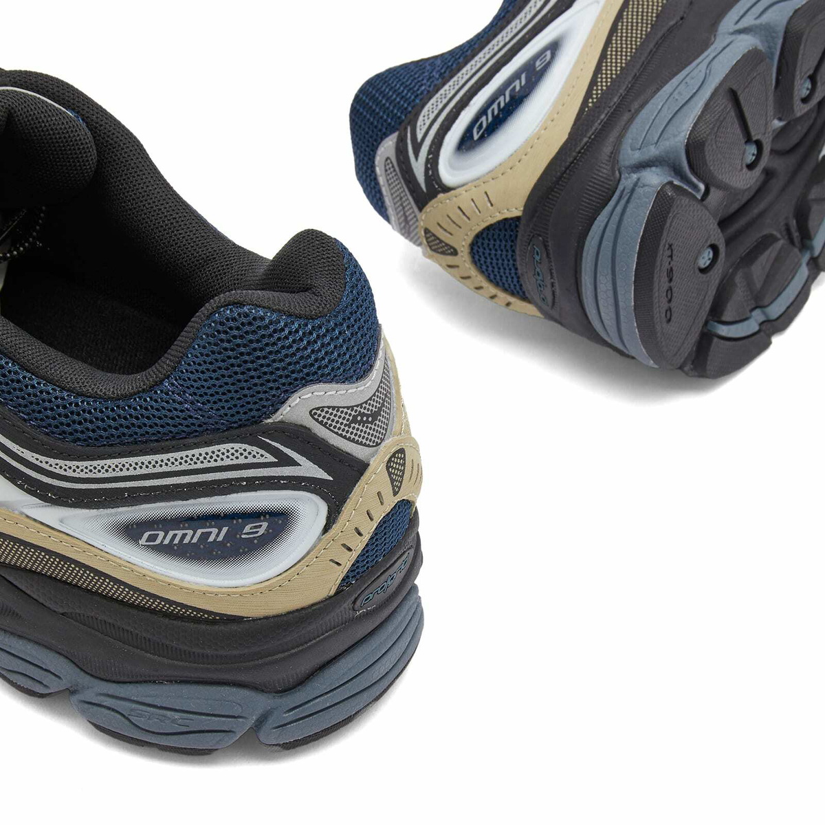 Saucony Men's Progrid Omni 9 in Blue/Brass Saucony