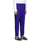 Comme des Garcons Homme Blue and Navy Jersey Lounge Pants
