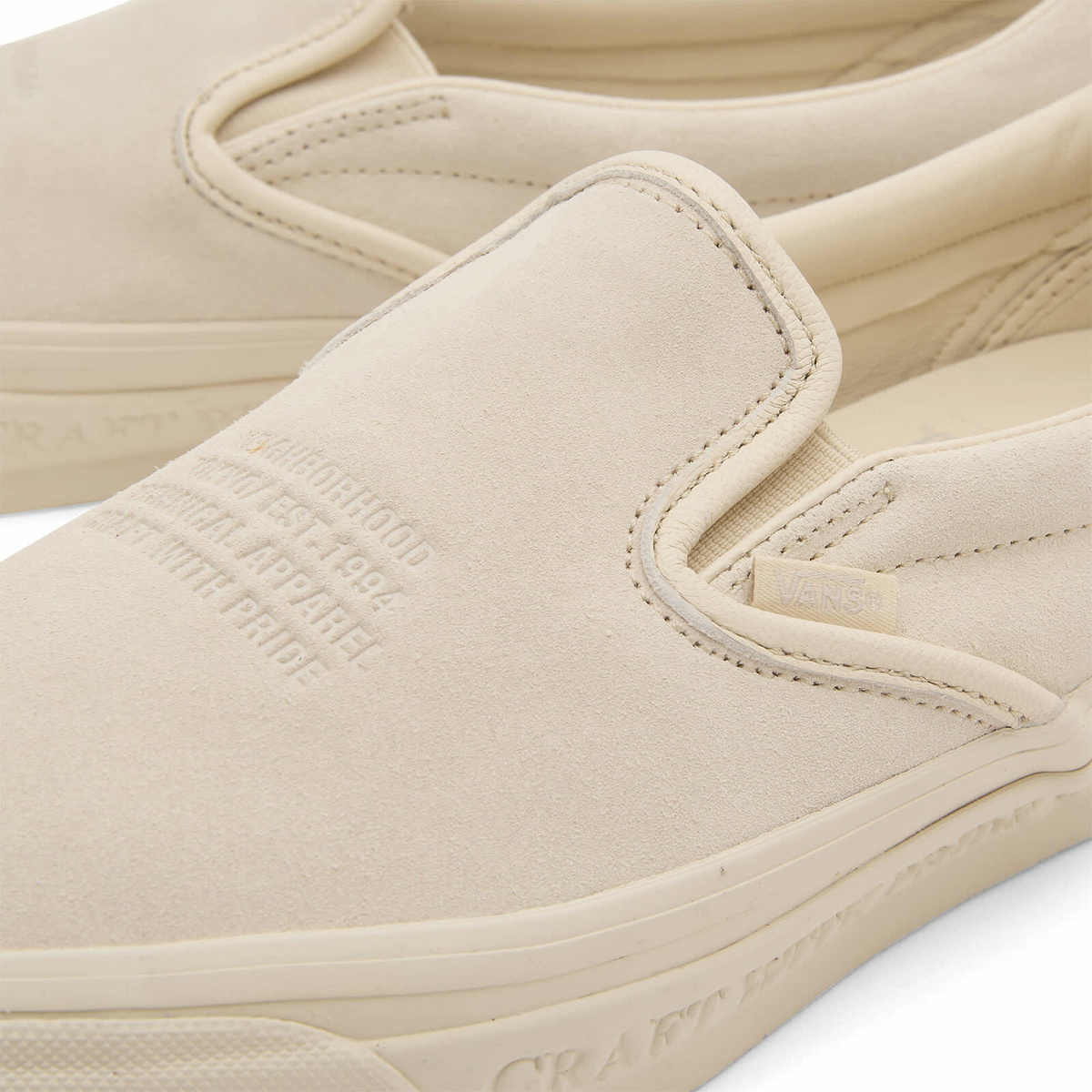 Vans x Neighborhood OTW Classic Slip-On 98 Sneaker in Natural