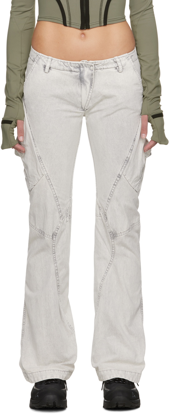 Hyein Seo Gray Pocket Trousers Hyein Seo