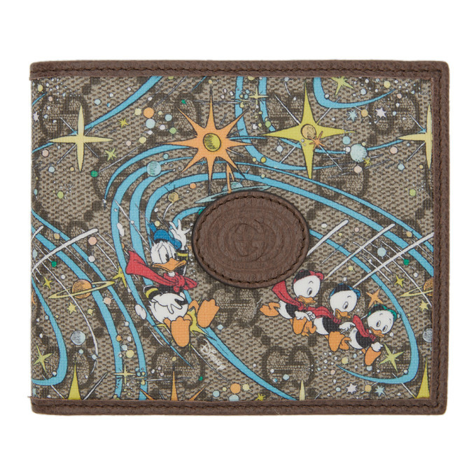 Photo: Gucci Multicolor Disney Edition GG Donald Duck Rocket Wallet