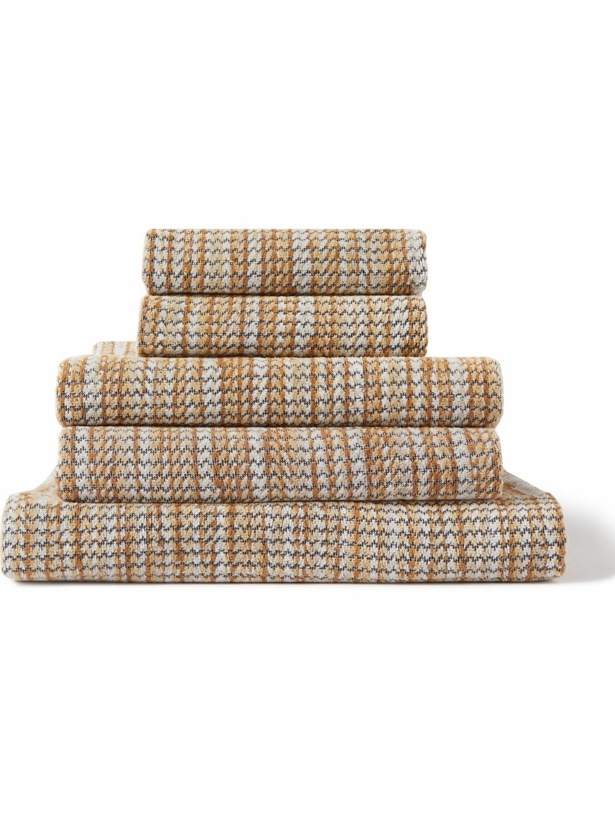 Photo: Missoni Home - Billy Set of Five Cotton-Terry Towels