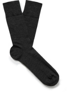 Falke - Sensitive London Virgin Wool-Blend Socks - Gray