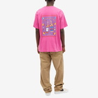 Patta Men's Salsa T-Shirt in Rose Violet