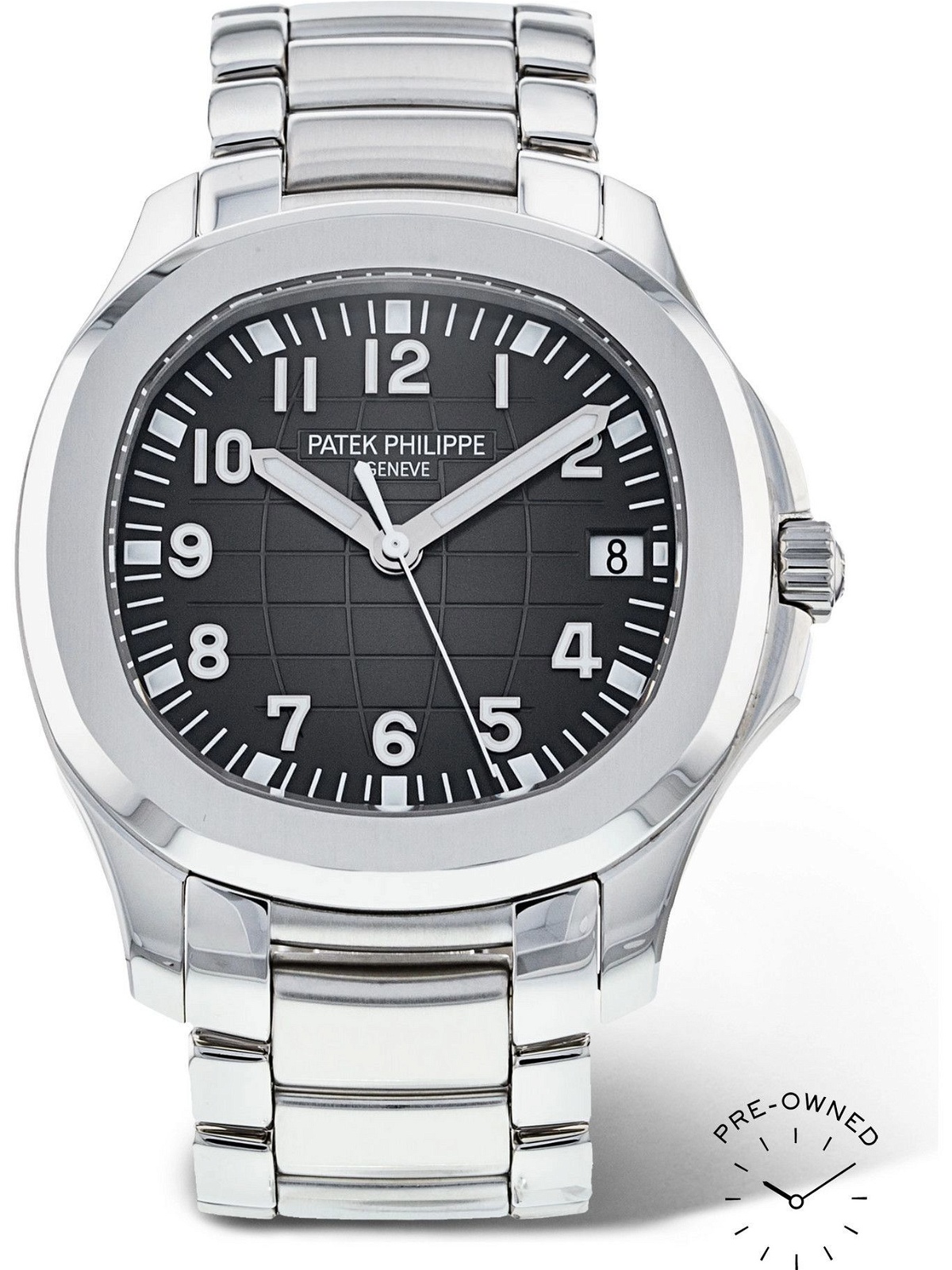 Photo: PATEK PHILIPPE - Pre-Owned 2019 Aquanaut Automatic 40mm Stainless Steel Watch, Ref. No. 5167/1A-001